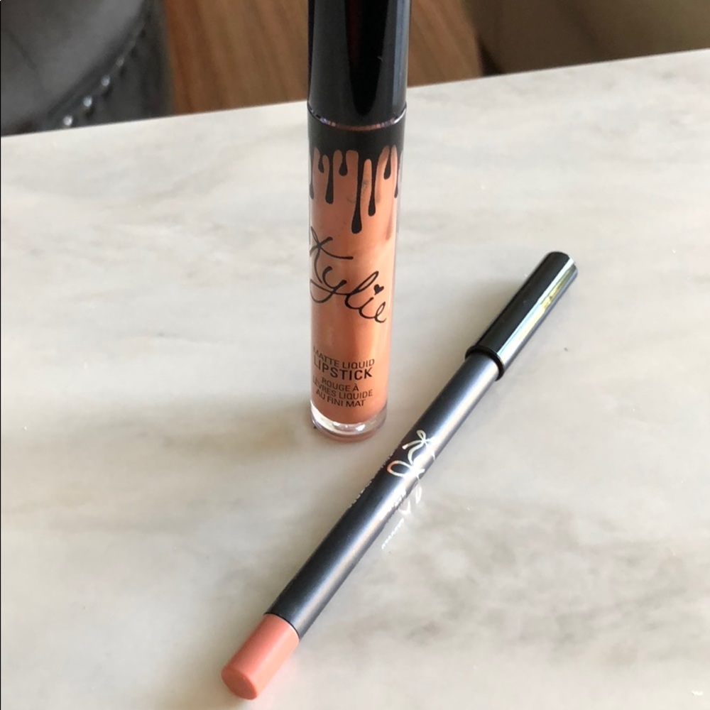 Kylie Jenner lip kit exposed